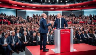 2025 Bundestagswahl: Kanzlerkandidaten-Debatte - Lauterbach unterstützt Scholz